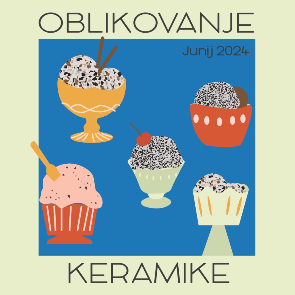 tečaj oblikovanja keramike junij 2024