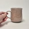 Ceramic sgraffito mug