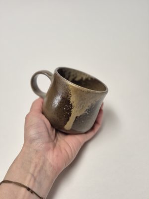 Wood fired coffee cup