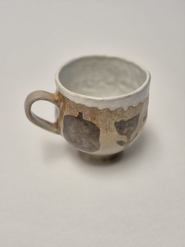 Wood fired coffee cup