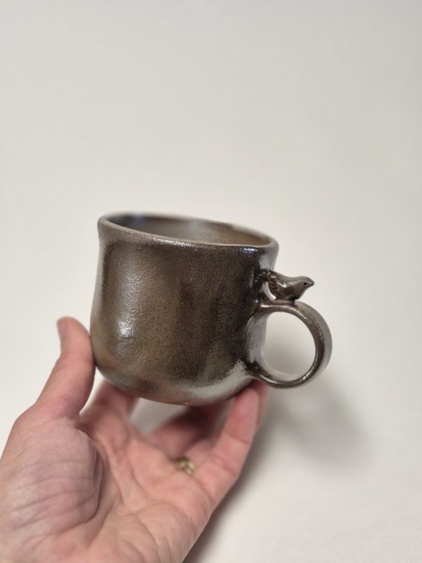 Wood fired coffee cup