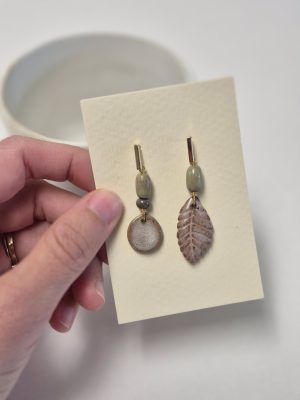 Woodland dangle earrings